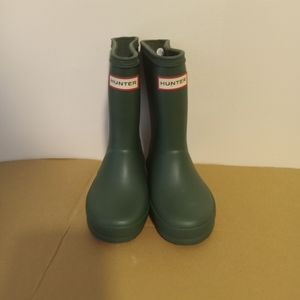 Hunter toddler size 7 rain boots